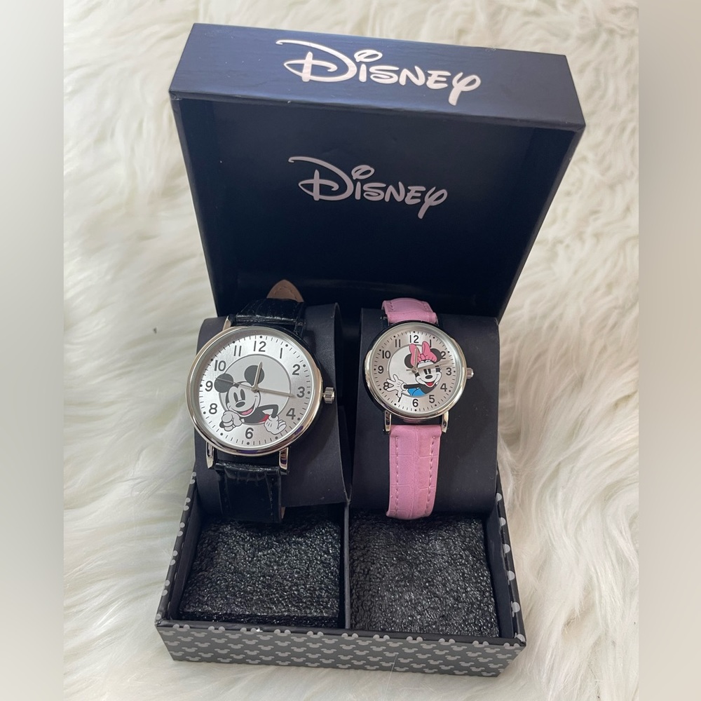 Disney His & Hers Mikey & Minnie Mouse Watch